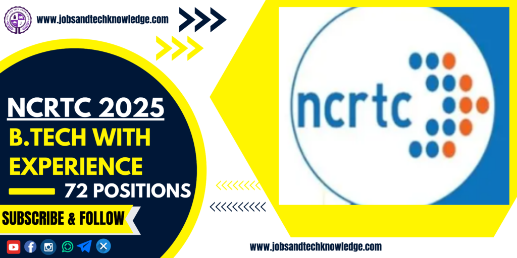 NCRTC form 2025