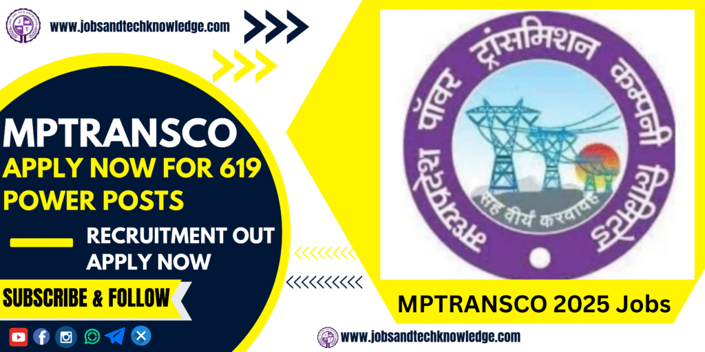 MPTRANSCO 2025 Jobs