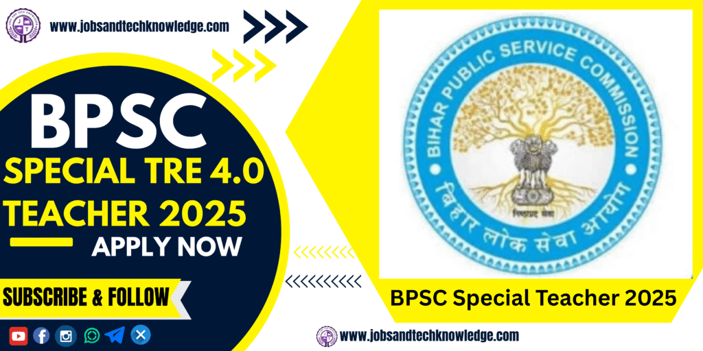 BPSC Special Teacher