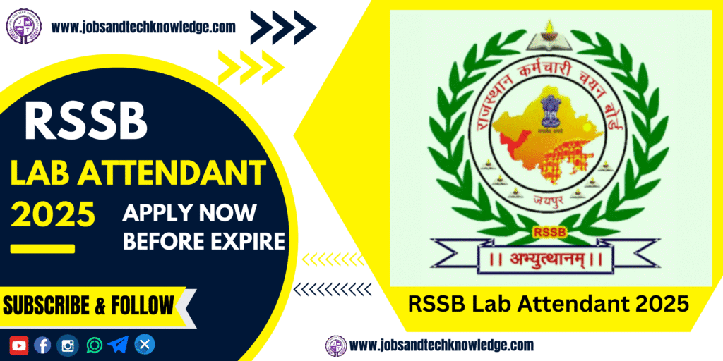 RSSB Lab Attendant
