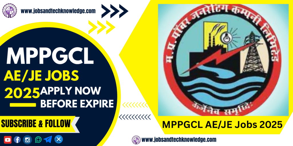 MPPGCL AE/JE Jobs
