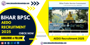 Bihar BPSC AEDO