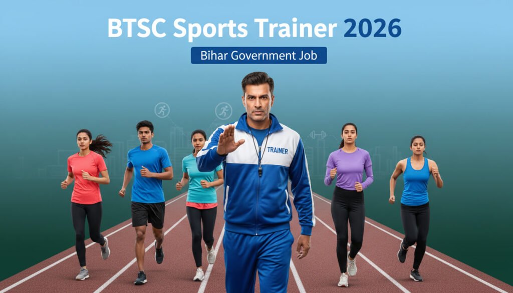Bihar BTSC Sports Trainer Recruitment 2026 – Apply Online Bihar BTSC Sports Trainer Recruitment 2026